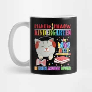 Einschulung Schulkind Katze Mug